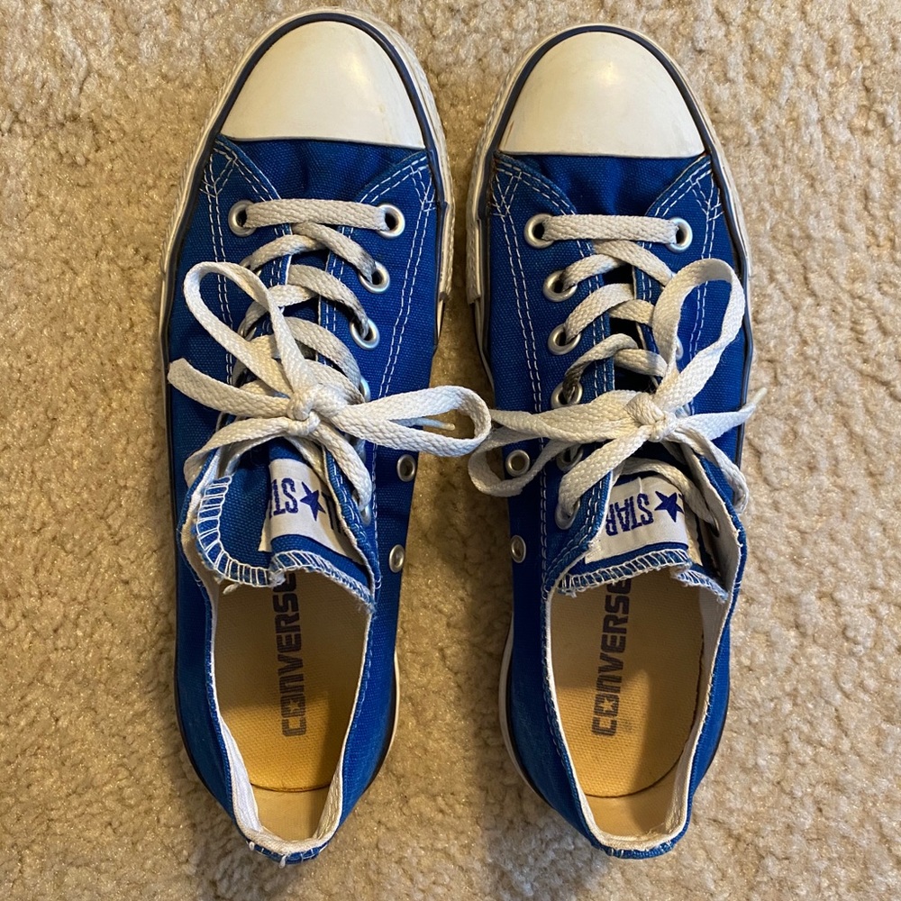 Blue Converse